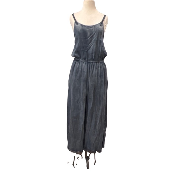 easel Pants - Easel Mineral washed Wide Leg Jumpsuit NWT